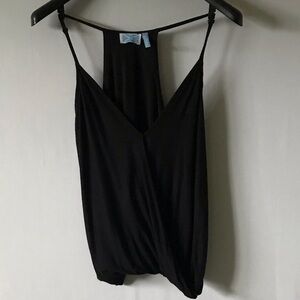 Survival, spaghetti strap pullover shirt, black, woman’s size S